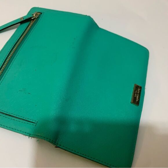 Kate spade teal wallet - Picture 5 of 5